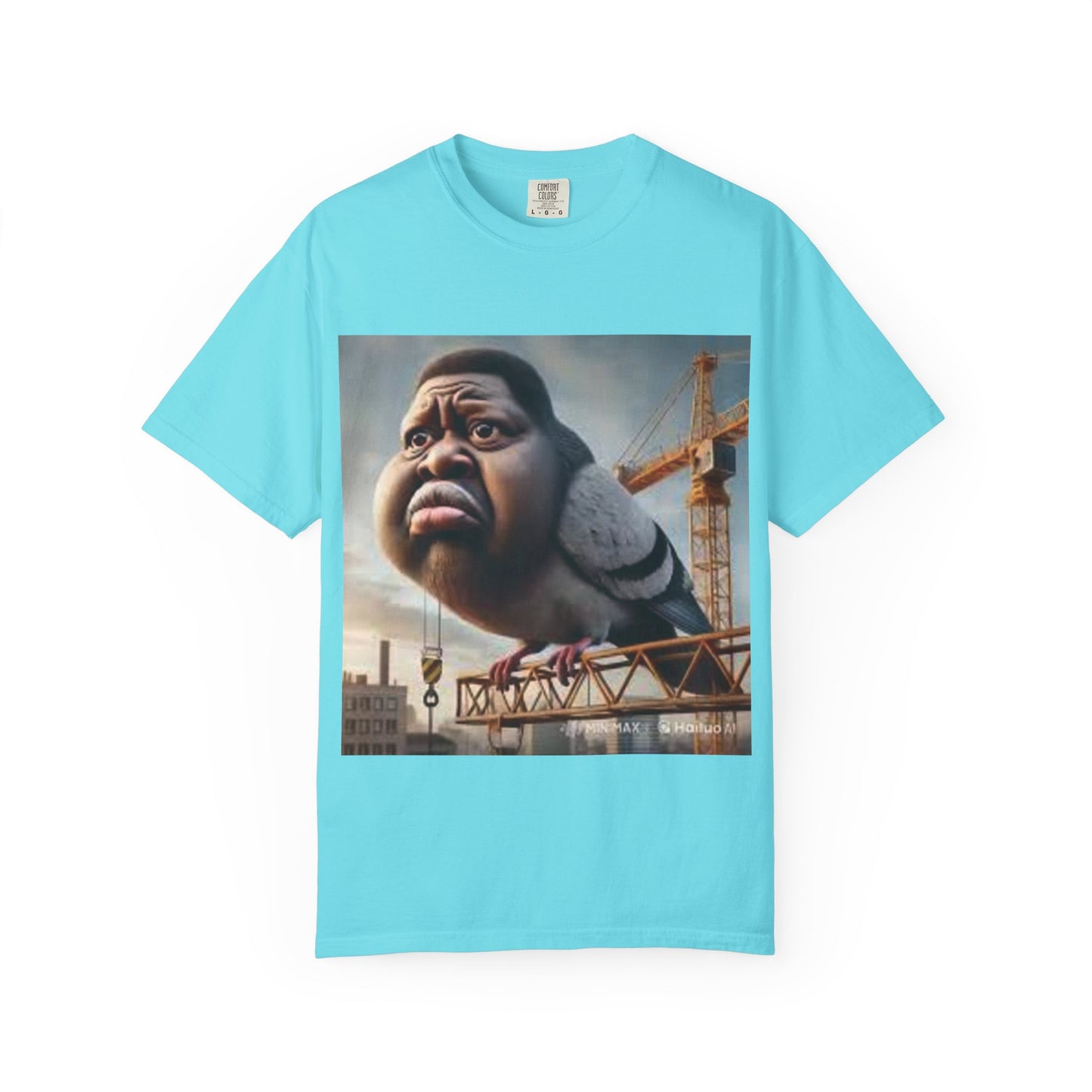 pigeon shirt man bird