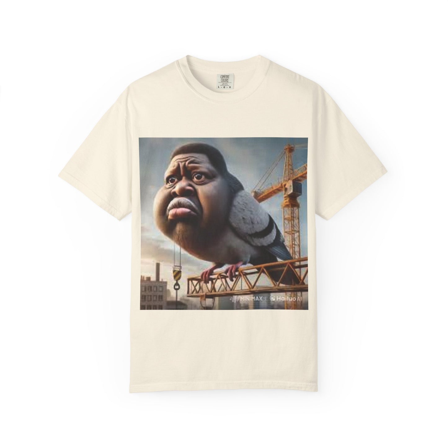 pigeon shirt man bird