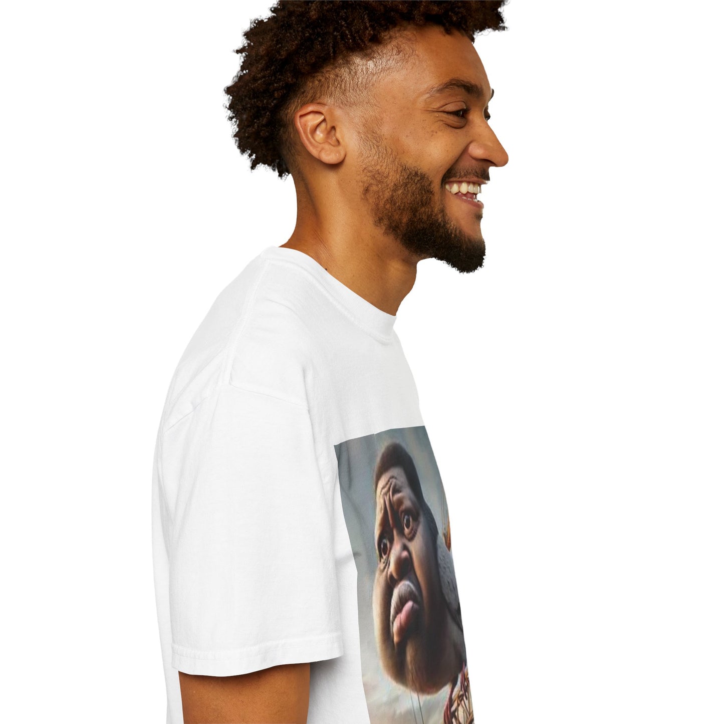 pigeon shirt man bird