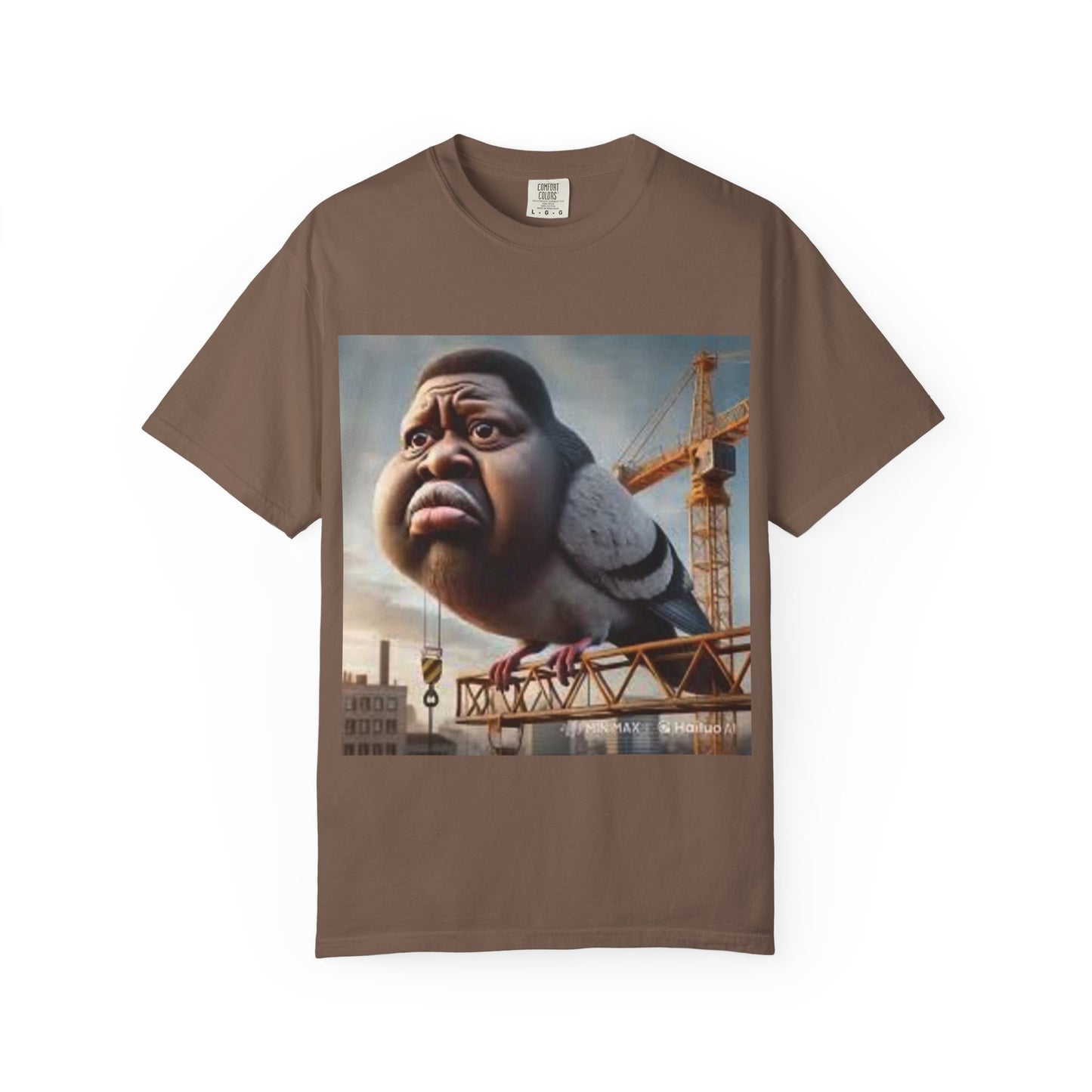 pigeon shirt man bird
