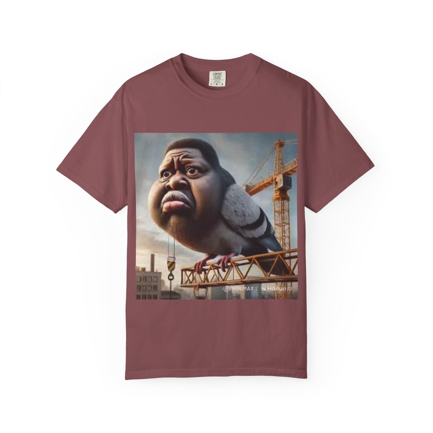 pigeon shirt man bird