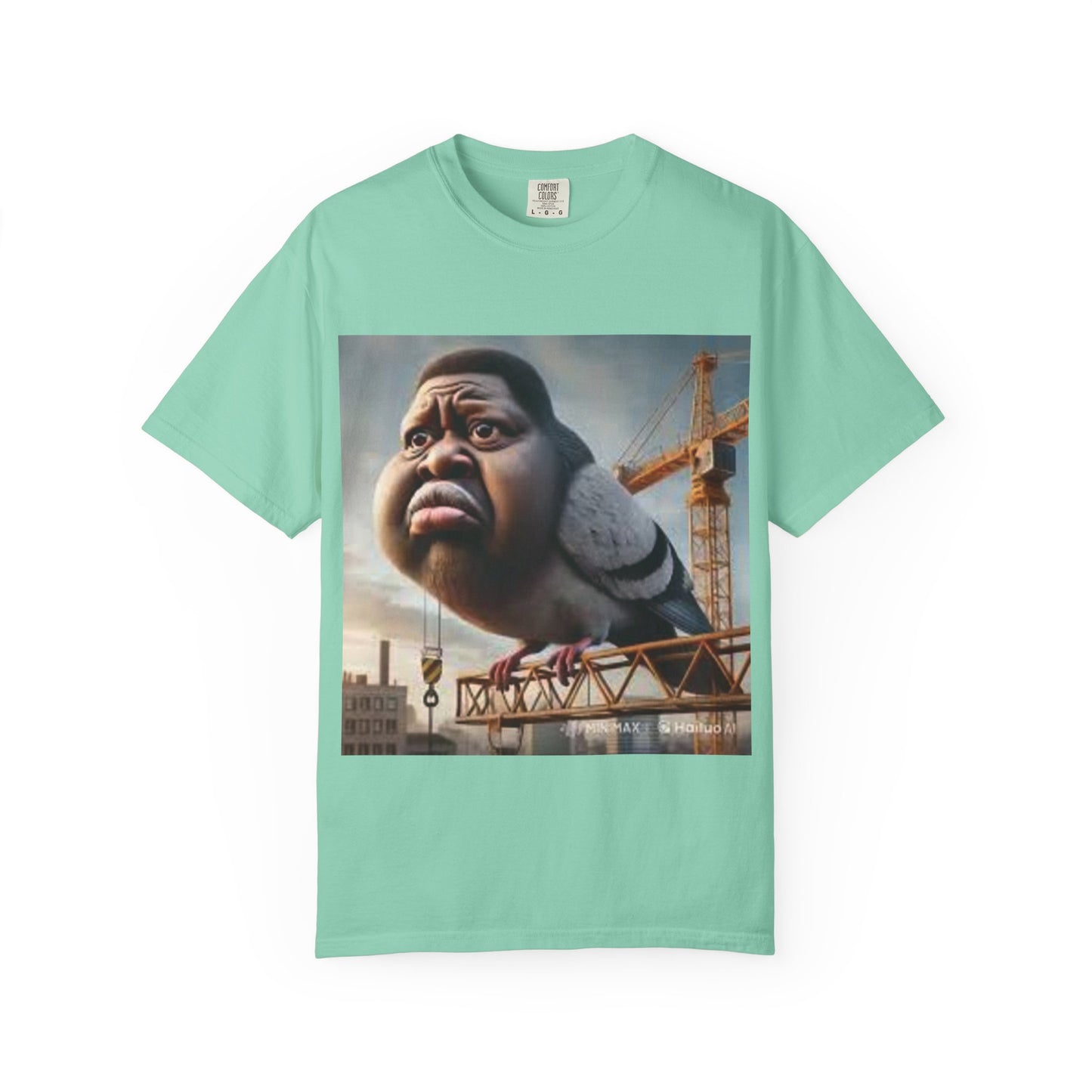pigeon shirt man bird