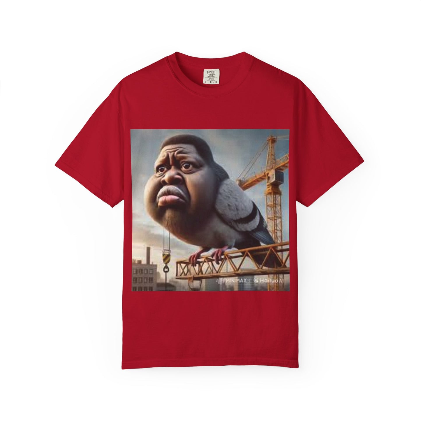 pigeon shirt man bird