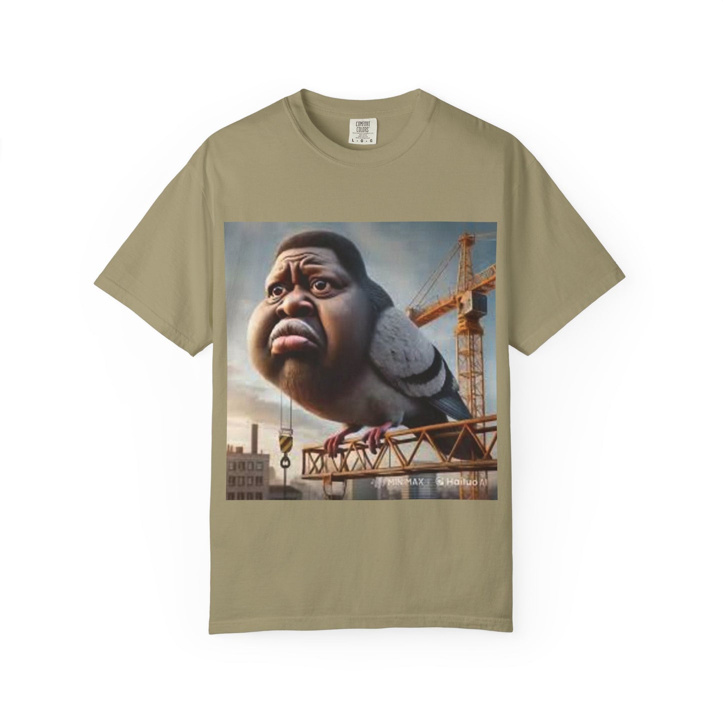 pigeon shirt man bird