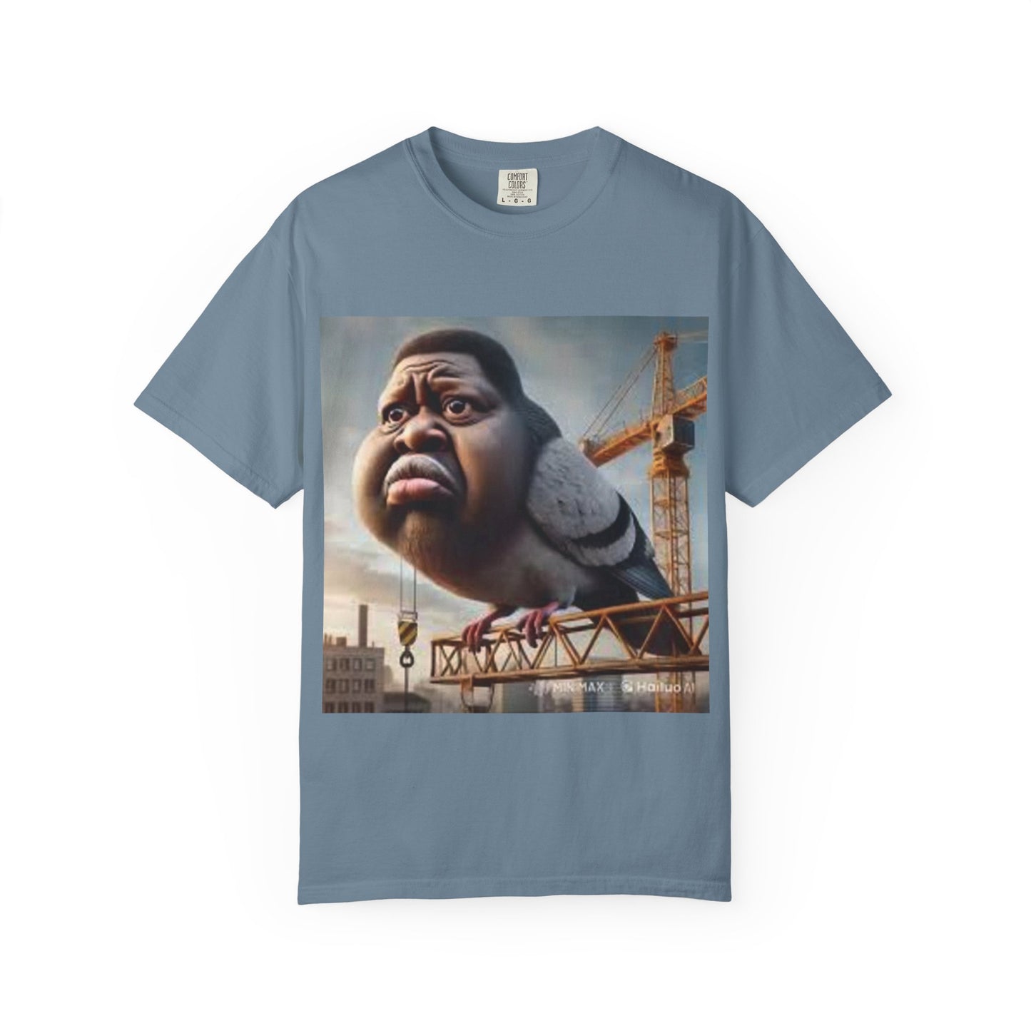 pigeon shirt man bird