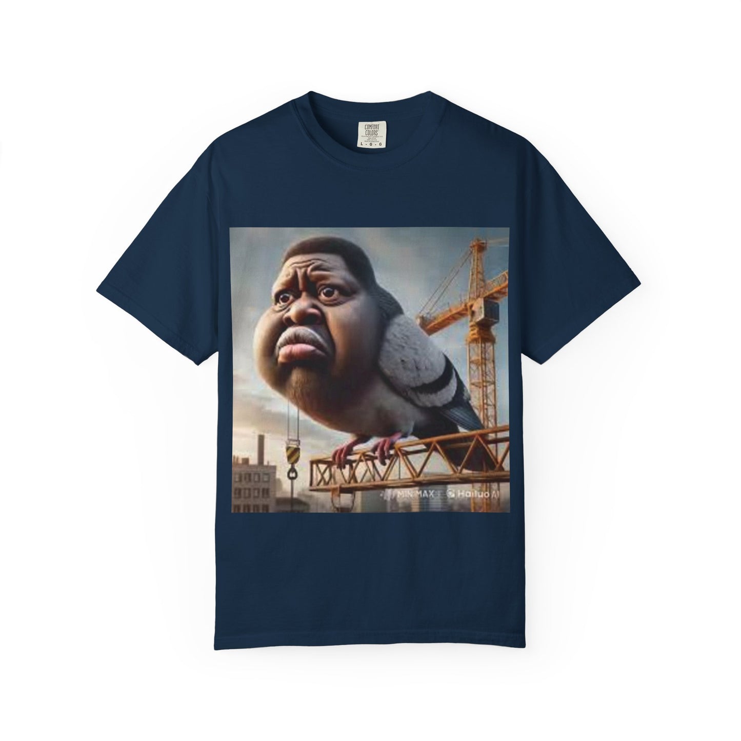 pigeon shirt man bird