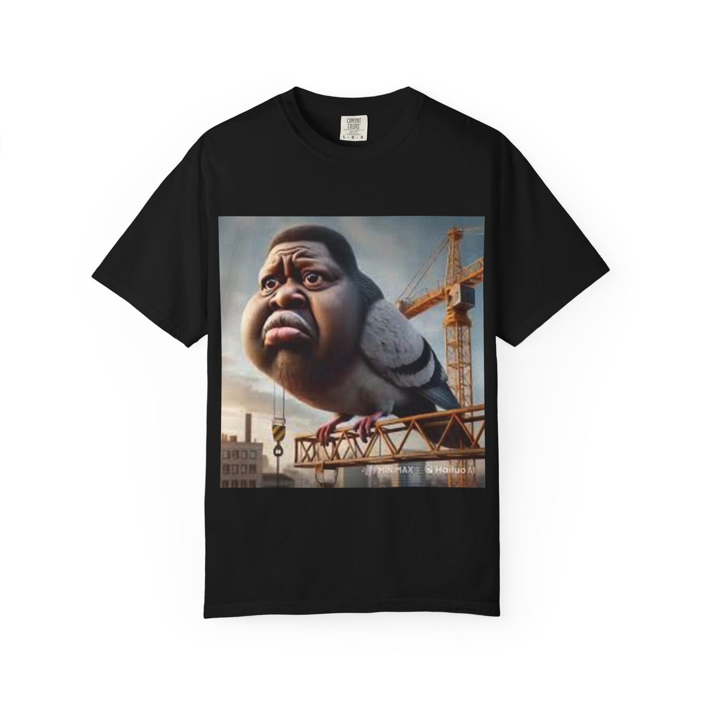 pigeon shirt man bird