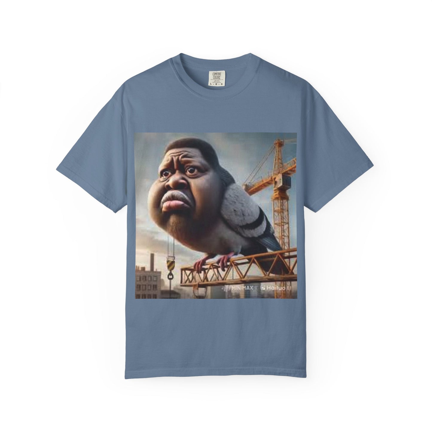 pigeon shirt man bird