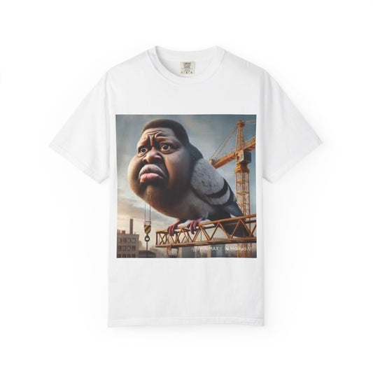 pigeon shirt man bird